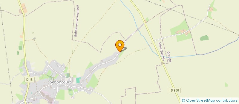 localisation de l'entreprise F3M  SEBONCOURT