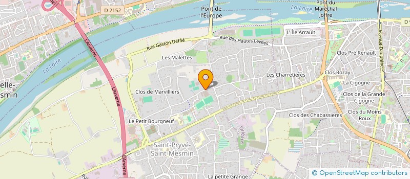 localisation de l'entreprise F45 à SAINT-PRYVE-SAINT-MESMIN
