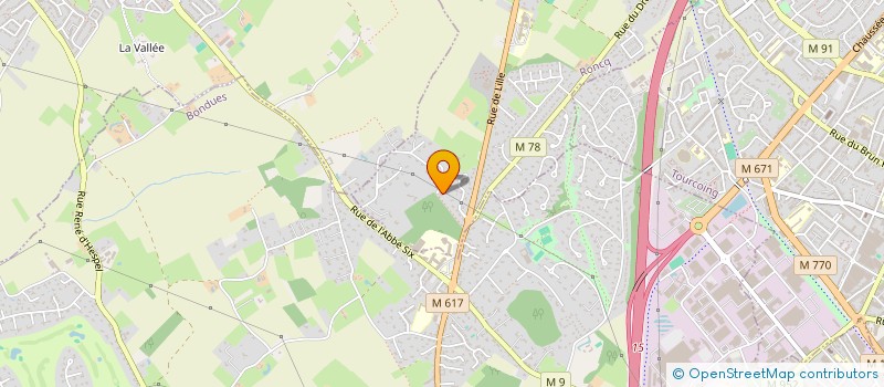 localisation de l'entreprise F4MILY'L à RONCQ