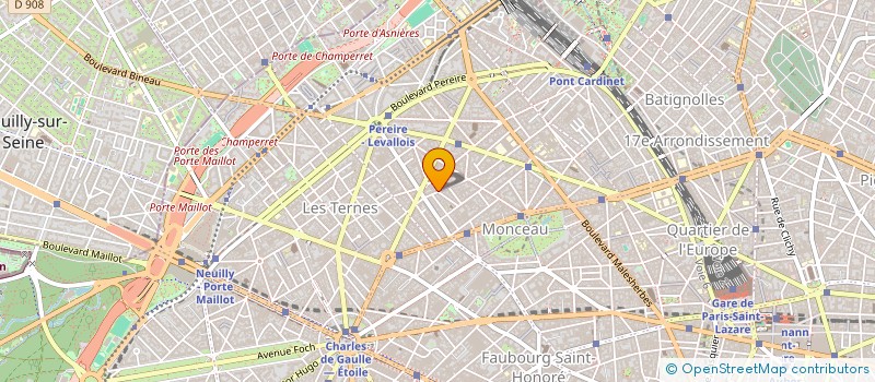 localisation de l'entreprise F4R  PARIS