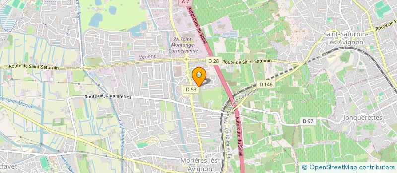 localisation de l'entreprise F5  MORIERES-LES-AVIGNON