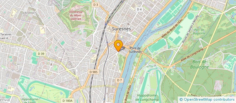 localisation de l'entreprise F5 NETWORKS à SURESNES