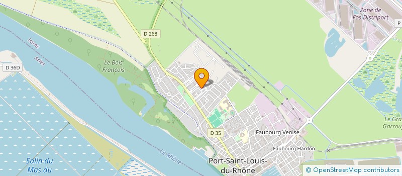localisation de l'entreprise F6 TRANSPORT à PORT-SAINT-LOUIS-DU-RHONE