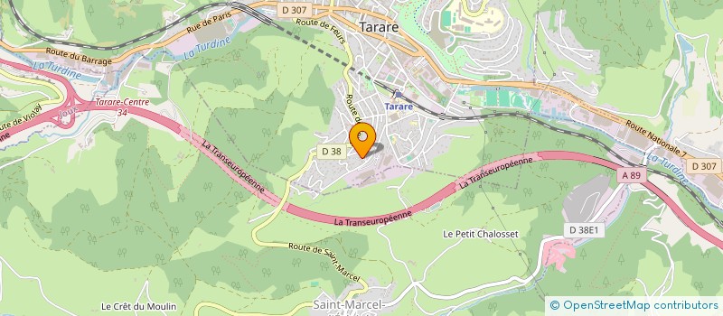 localisation de l'entreprise F6CO IMMO  TARARE