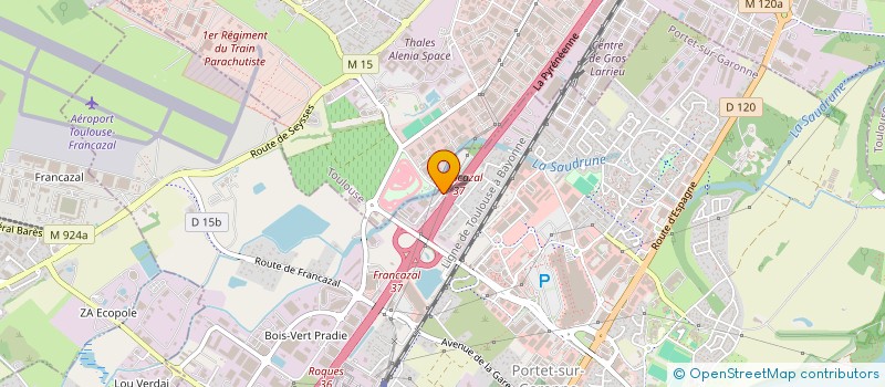 localisation de l'entreprise F7 TECH à PORTET-SUR-GARONNE