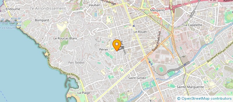 localisation de l'entreprise FA 1C à MARSEILLE
