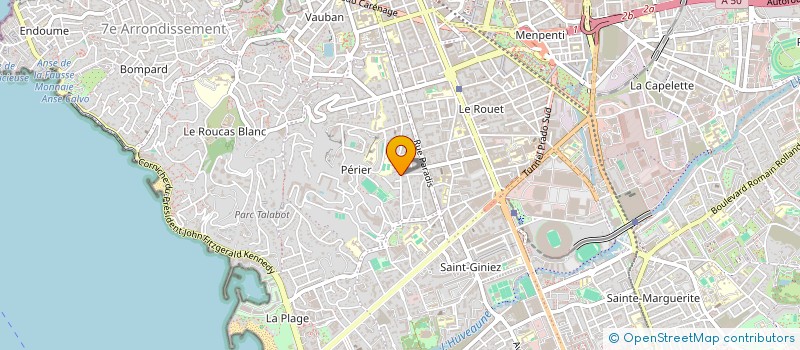 localisation de l'entreprise FA 1R à MARSEILLE
