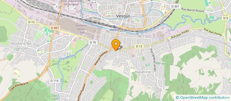 localisation de l'entreprise FA 2000  NAVENNE