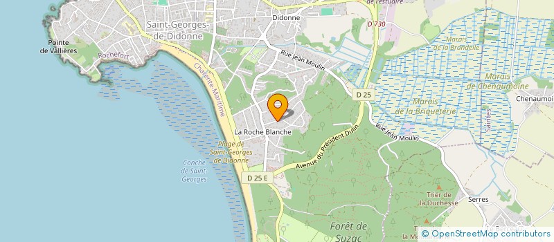 localisation de l'entreprise FA  SAINT-GEORGES-DE-DIDONNE