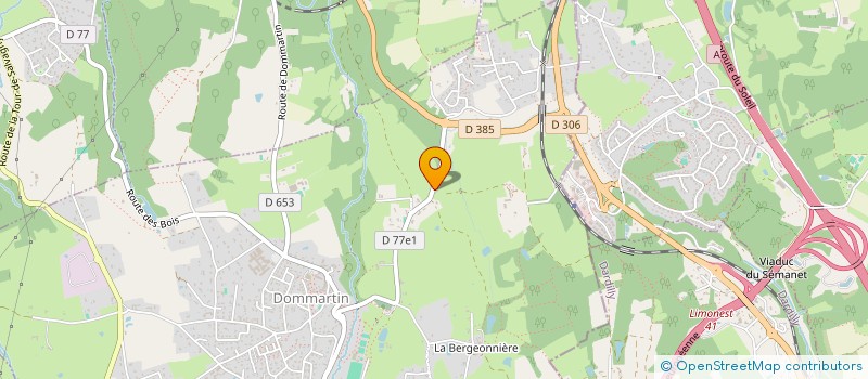 localisation de l'entreprise FA 7 IMMO  DOMMARTIN