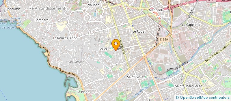 localisation de l'entreprise FA  MARSEILLE