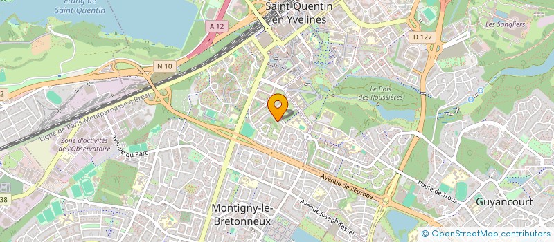 localisation de l'entreprise FA ANSO IMMO  MONTIGNY-LE-BRETONNEUX