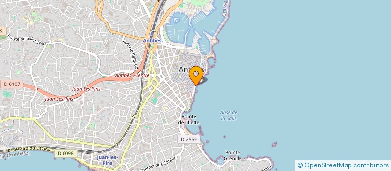 localisation de l'entreprise FA. ART CONSULTING à ANTIBES