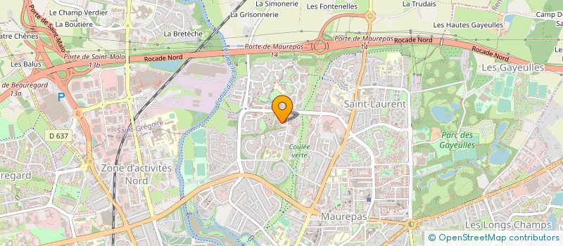 localisation de l'entreprise FA.BE.ER à RENNES