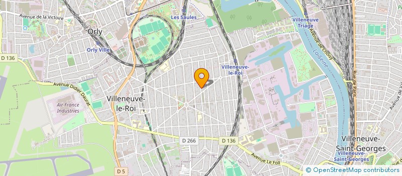 localisation de l'entreprise FA BRICO-JARDIN à VILLENEUVE-LE-ROI