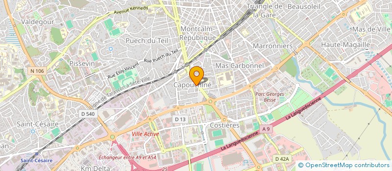 localisation de l'entreprise FA CONCEPT  NIMES