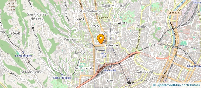 localisation de l'entreprise FA CONSEIL à NICE