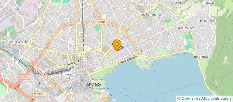 localisation de l'entreprise FA CONSEIL à ANNECY