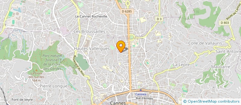 localisation de l'entreprise FA CONSEILS EXPERTISES à CANNES