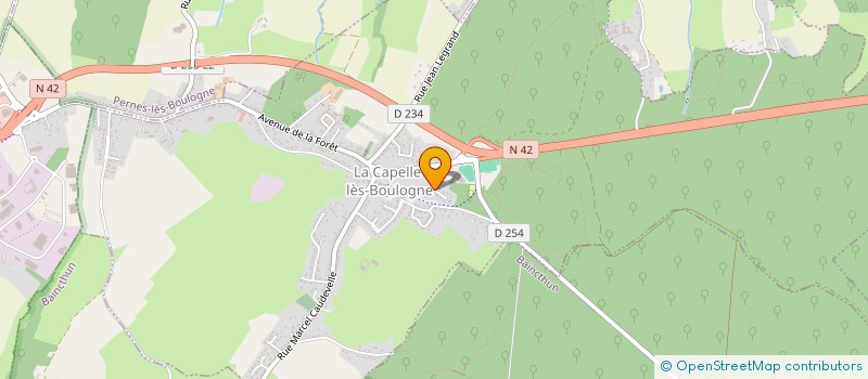 localisation de l'entreprise FA FINANCIERE  LA CAPELLE-LES-BOULOGNE