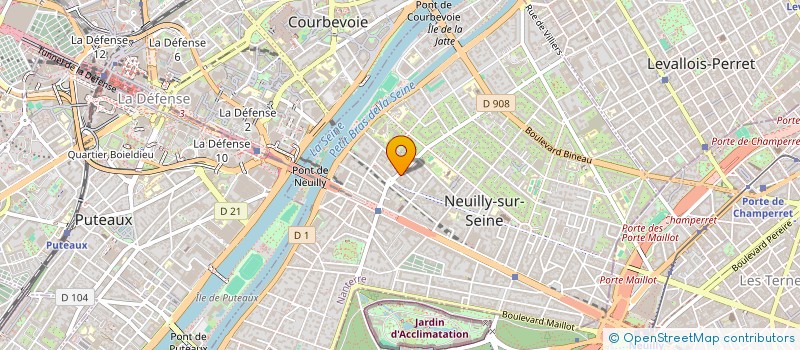 localisation de l'entreprise FA-GESTION SARL à NEUILLY-SUR-SEINE
