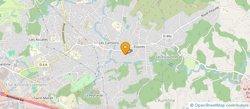 localisation de l'entreprise FA HOLDING  MARSEILLE
