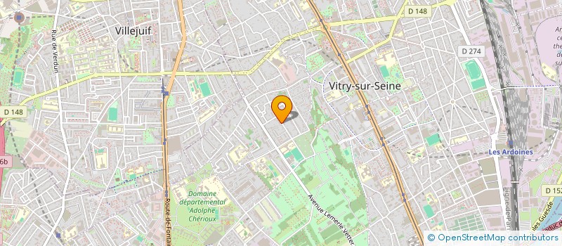 localisation de l'entreprise FA HUAN SI  VITRY-SUR-SEINE