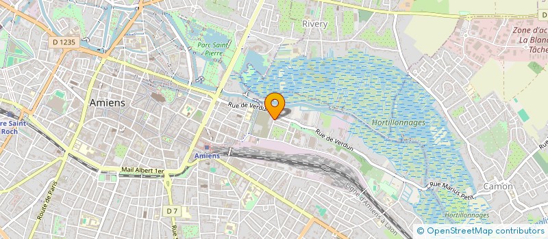 localisation de l'entreprise FA IMMO  AMIENS