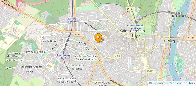 localisation de l'entreprise FA-INVEST  SAINT-GERMAIN-EN-LAYE