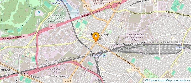 localisation de l'entreprise FA JAURES à VITRY-SUR-SEINE
