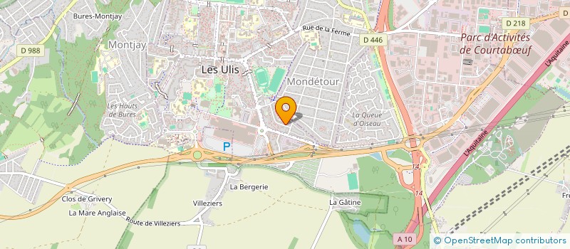 localisation de l'entreprise FA LABS à LES ULIS