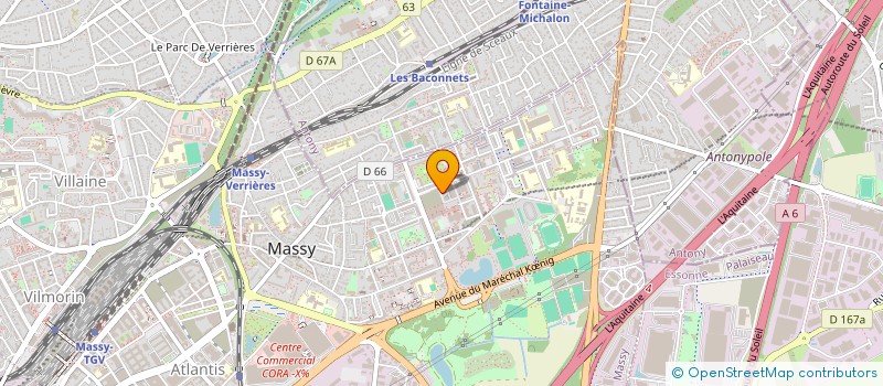 localisation de l'entreprise FA&LY FORMATION  MASSY