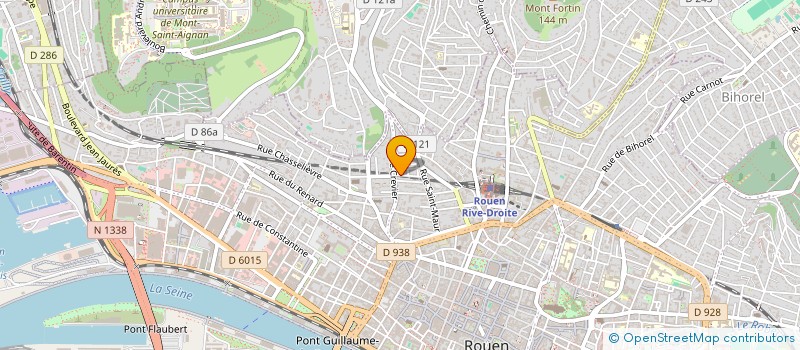 localisation de l'entreprise FA MAJEUR à ROUEN