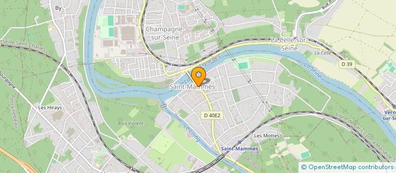 localisation de l'entreprise FA MENUISERIE AGENCEMENT à SAINT-MAMMES