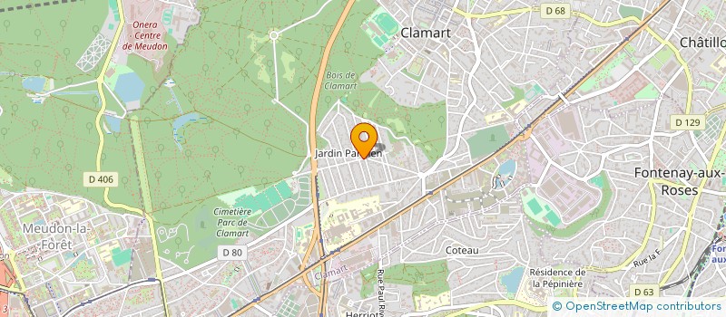 localisation de l'entreprise FA MOBILIER DE COLLECTIVITE à CLAMART