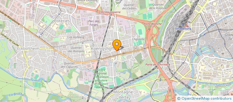 localisation de l'entreprise FA PRO NET à STRASBOURG