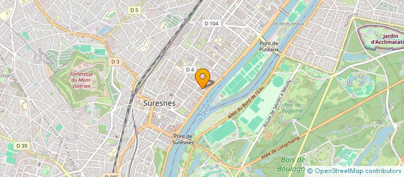 localisation de l'entreprise FA RA INTERNATIONAL CONSULTING à SURESNES