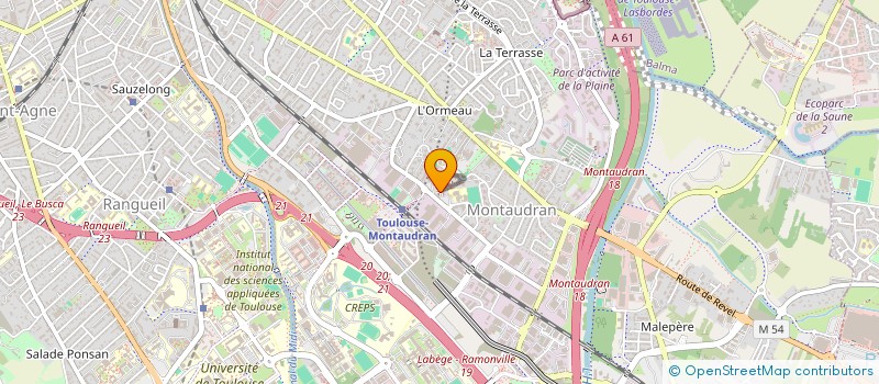 localisation de l'entreprise FA.RE - FAMILLE REUNIE à TOULOUSE