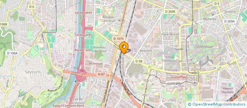 localisation de l'entreprise FA RENOVATION à GRENOBLE