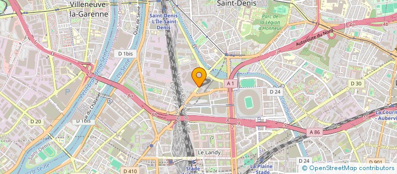 localisation de l'entreprise FA SERVICES à SAINT-DENIS