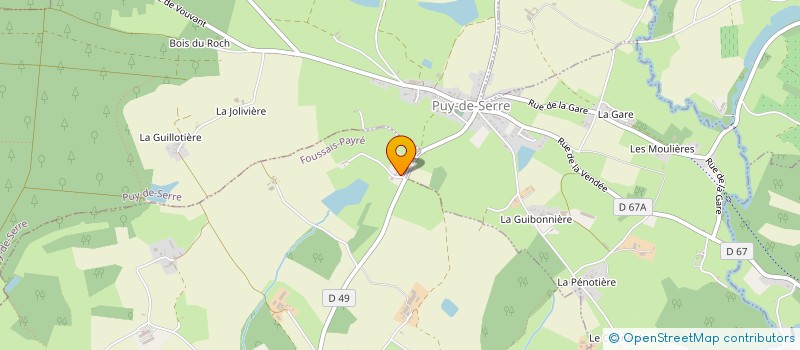 localisation de l'entreprise FA SI L'ACCORDEON VENDEEN à SAINT-HILAIRE-DES-LOGES