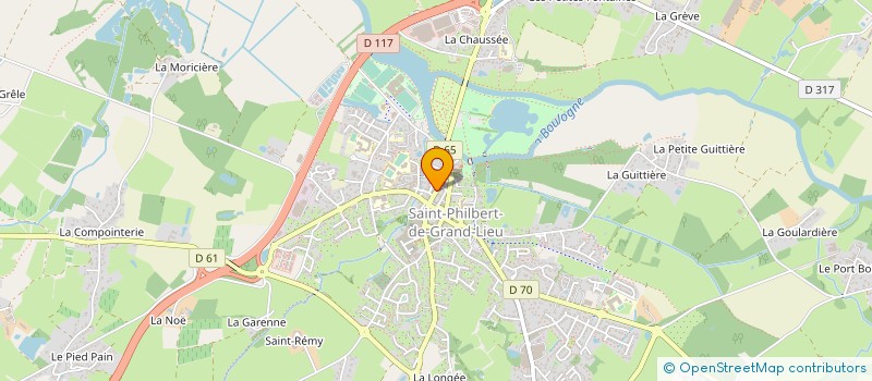 localisation de l'entreprise FA SI LA DANSER à SAINT-PHILBERT-DE-GRAND-LIEU