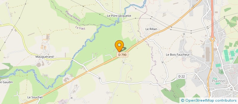 localisation de l'entreprise FA SI LA JOUER  SAINT-BRANDAN