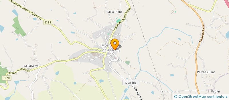 localisation de l'entreprise FA SI LA MUSIQUE  MONTPEZAT-DE-QUERCY