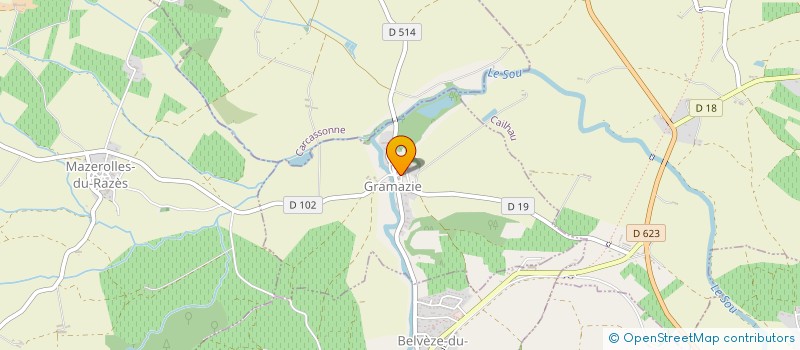 localisation de l'entreprise FA SOL EN SI à LAROQUE-D'OLMES