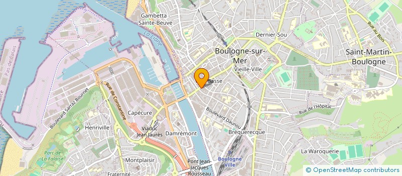 localisation de l'entreprise FA STYLE à BOULOGNE-SUR-MER