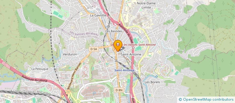 localisation de l'entreprise FA & TA à MARSEILLE