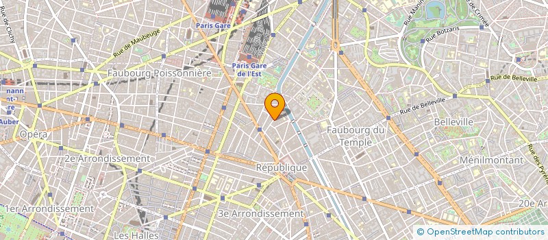localisation de l'entreprise FA ZHAN à PARIS