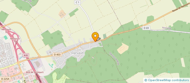 localisation de l'entreprise FA2C  DARVAULT