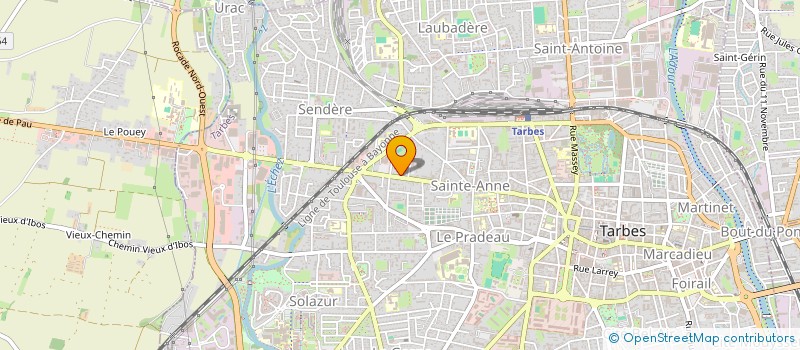 localisation de l'entreprise FA2P  TARBES